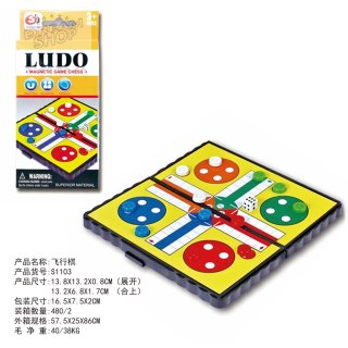 Magnetyczna Gra Planszowa Ludo