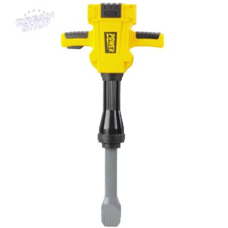 Młot Pneumatyczny Wyburzeniowy Dla Dzieci Światła Dźwięki Wibracje Żółty