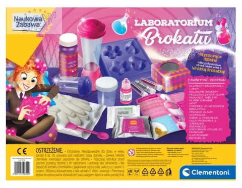Naukowa Zabawa Laboratorium Brokatu Świat Wróżki Brokatki Język Polski Clementoni 50700 Naukowa Zabawa Laboratorium Brokatu Świat Wróżki Brokatki Język Polski Clementoni 50700