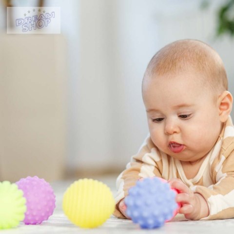 Piłki zabawki sensoryczne korekcyjne zestaw