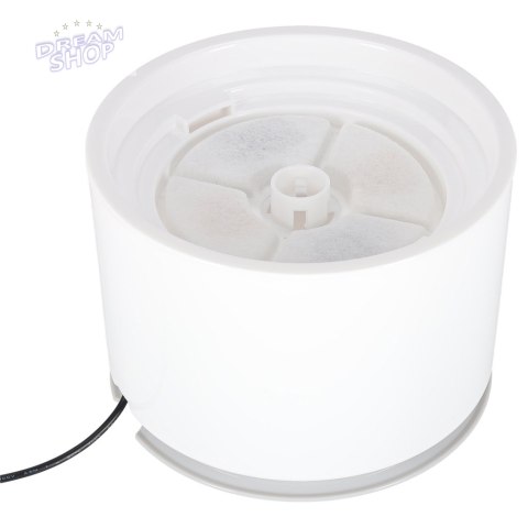 Poidełko fontanna dla psa kota zwierząt automatyczne poidło LED USB 2,4l filtr czyszczący
