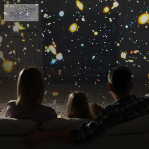 Projektor gwiazd planetarium USB LED 12 dysków