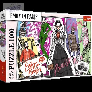 Puzzle - 1000 - Emily w Paryżu: Modowe Inspiracje - Trefl 10967