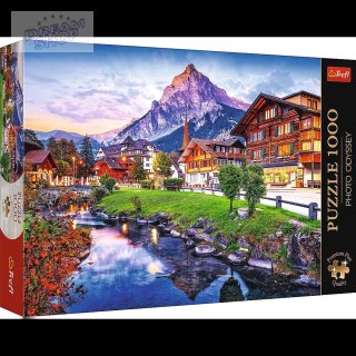 Puzzle - 1000 Premium Plus - Photo Odyssey: Alpejskie miasteczko - Trefl 10854