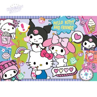 Puzzle - 300 - Szalone trio - Hello Kitty - Trefl 23039