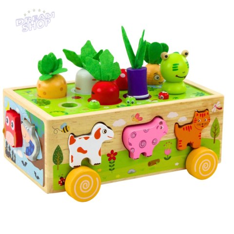 Zabawka drewniana zwierzątka