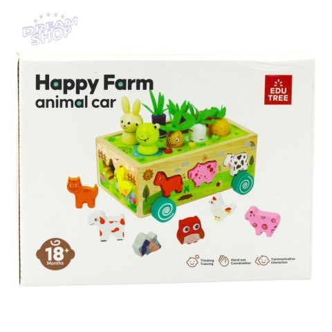 Zabawka drewniana zwierzątka