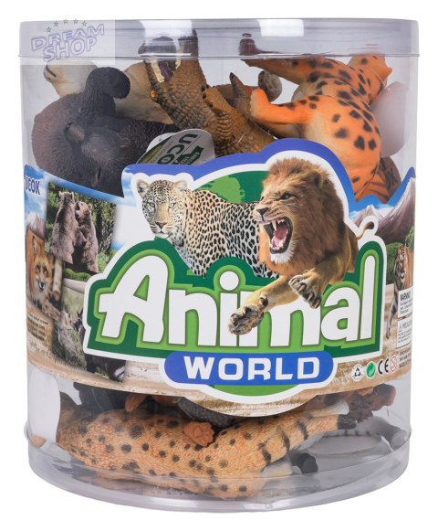 Zestaw Zwierząt 18el. Safari Zestaw Zwierząt 18el. Safari