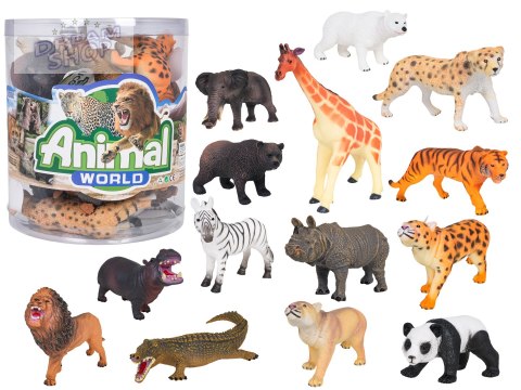 Zestaw Zwierząt 18el. Safari Zestaw Zwierząt 18el. Safari