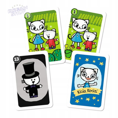 5 x Karty Piotruś Kicia Kocia +4 Trefl 08512