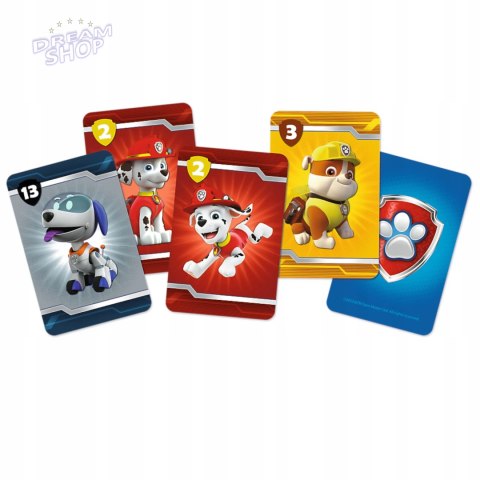 5 x Karty Piotruś Paw Patrol Psi patrol Trefl 08513