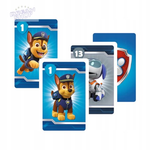 5 x Karty Piotruś Paw Patrol Psi patrol Trefl 08513