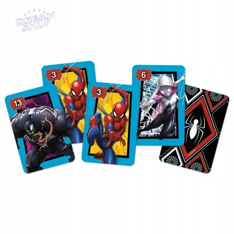 5 x Karty Piotruś Spiderman Disney Marvel +4 Trefl 08498