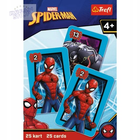5 x Karty Piotruś Spiderman Disney Marvel +4 Trefl 08498