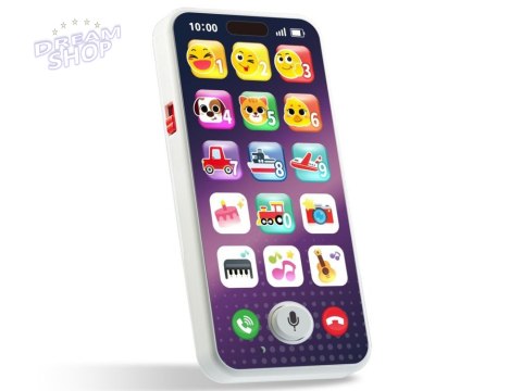 Interaktywny telefon SMARTPHONE dla malucha z muzyką i dźwiękami ZA5872
