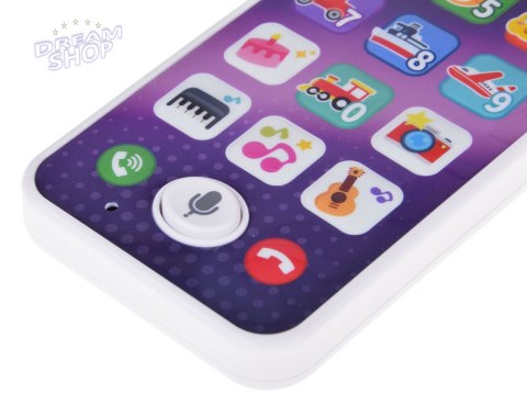 Interaktywny telefon SMARTPHONE dla malucha z muzyką i dźwiękami ZA5872
