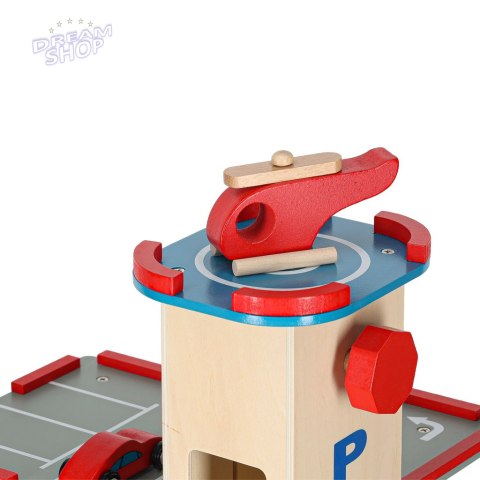 LULILO parking drewniany BENINO piętrowy garaż miejski