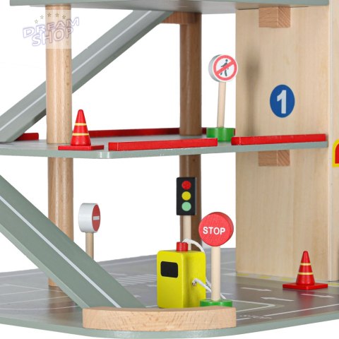 LULILO parking drewniany BENINO piętrowy garaż miejski