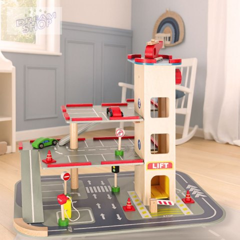 LULILO parking drewniany BENINO piętrowy garaż miejski