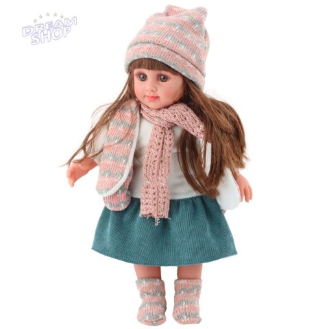 Lalka Sweet Angel W Zimowym Ubranku Czapka Szalik 36cm