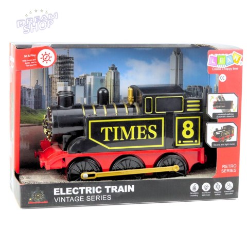 Lokomotywa Elektryczna Klasyczna Retro Światła Dźwięki