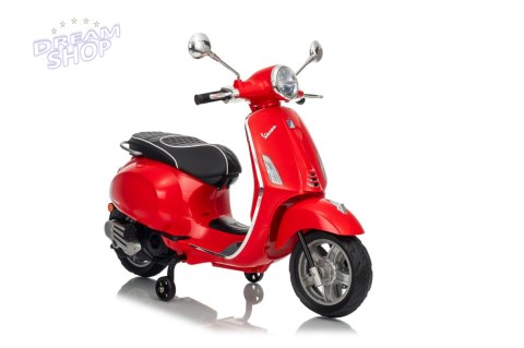 Pojazd Skuter Vespa ROMA Czerwony