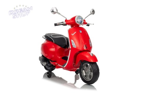 Pojazd Skuter Vespa ROMA Czerwony
