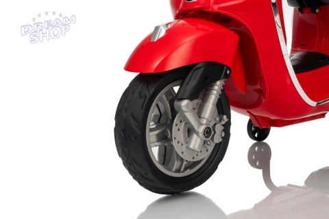 Pojazd Skuter Vespa ROMA Czerwony