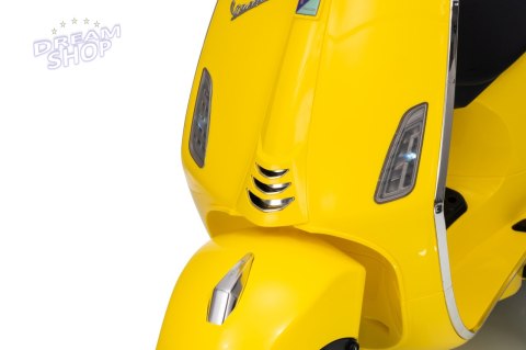 Pojazd Skuter Vespa ROMA Żółty
