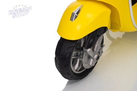 Pojazd Skuter Vespa ROMA Żółty