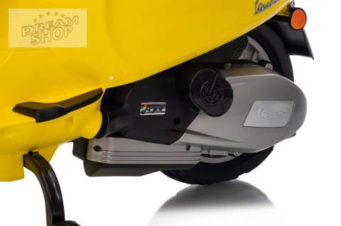 Pojazd Skuter Vespa ROMA Żółty