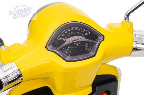 Pojazd Skuter Vespa ROMA Żółty