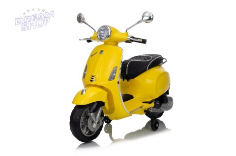 Pojazd Skuter Vespa ROMA Żółty