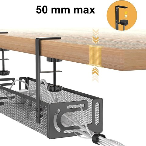 Półka na kable pod biurko VALIA