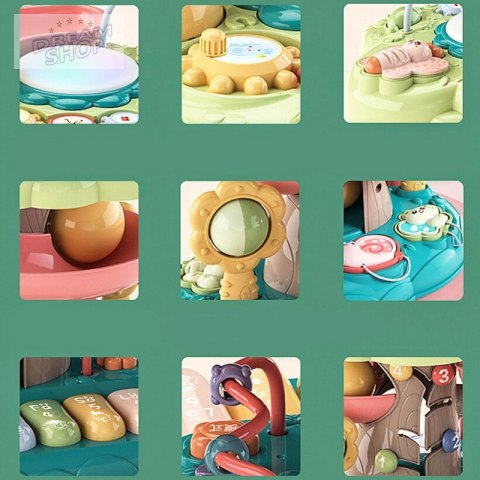 WOOPIE Baby Interaktywne Drzewko Edukacyjne Pianino Led
