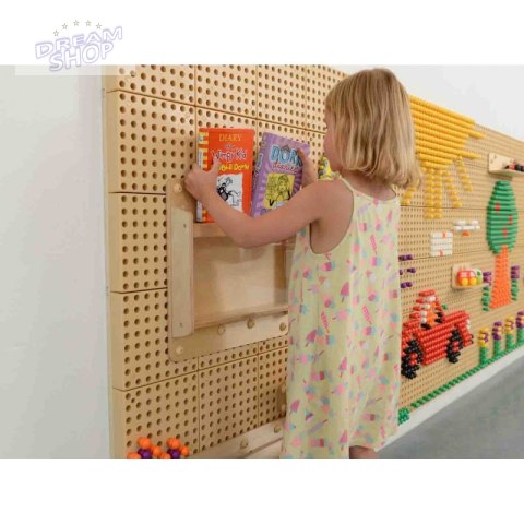 Drewniana Kasetka Na Przedmioty 40 cm - Tablica Naukowo-Kreatywna Masterkidz STEM Drewniana Kasetka Na Przedmioty 40 cm - Tablica Naukowo-Kreatywna Masterkidz STEM