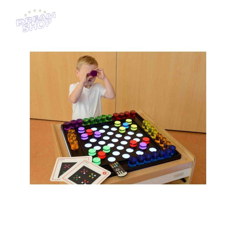 MASTERKIDZ Kolorowe Cylindry do Gry Zestaw 48 szt. MASTERKIDZ Kolorowe Cylindry do Gry Zestaw 48 szt.