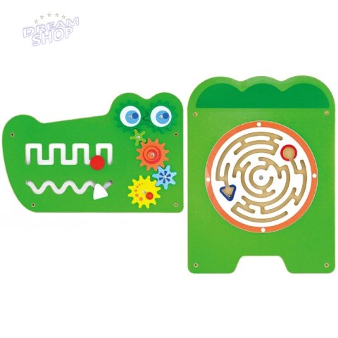 Viga Tablica Sensoryczna Manipulacyjna Edukacyjna Krokodyl Viga Tablica Sensoryczna Manipulacyjna Edukacyjna Krokodyl