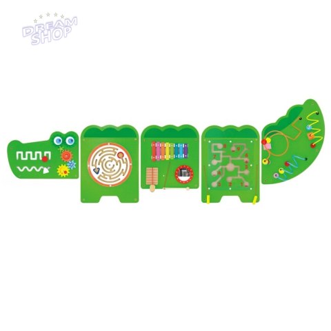 Viga Tablica Sensoryczna Manipulacyjna Edukacyjna Krokodyl Viga Tablica Sensoryczna Manipulacyjna Edukacyjna Krokodyl