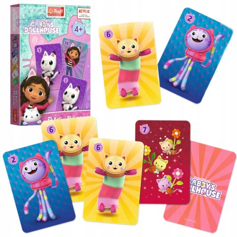 5 x Karty Piotruś Koci Domek Gabi Trefl 08508