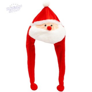 CZAPKA ŚWIĄTECZNA FIGURKA - MIKOŁAJ