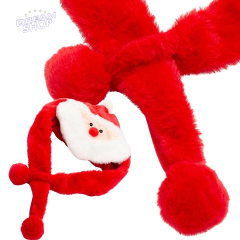 CZAPKA ŚWIĄTECZNA FIGURKA - MIKOŁAJ