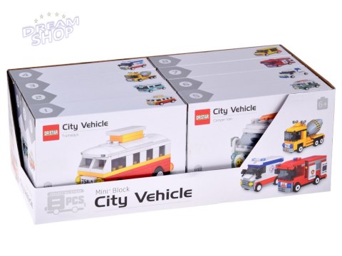 Klocki konstrukcyjne CITY VEHICLE - modele z serii: pojazdy miejskie ZA5854