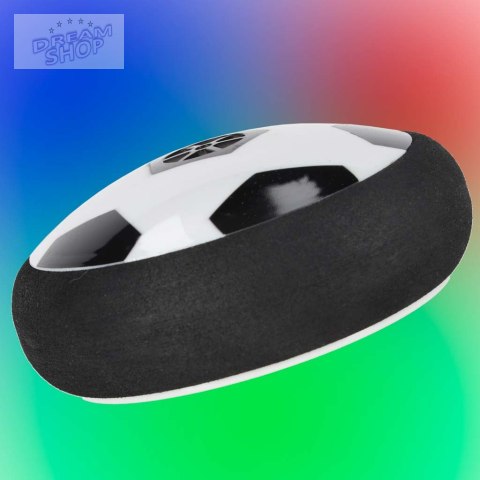 Piłka latająca Hoverball na stół świecąca + bramki