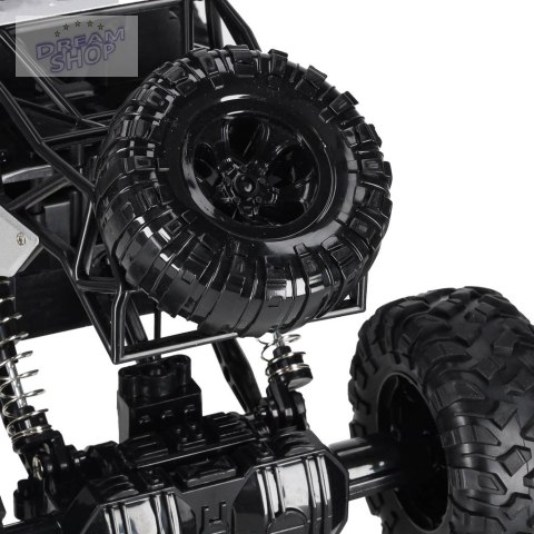 Samochód RC Rock Crawler 1:12 4WD METAL srebrny