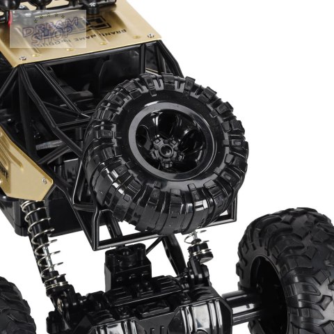Samochód RC Rock Crawler 1:12 4WD METAL złoty