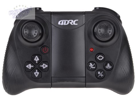 Zdalnie sterowany DRON Quadkopter z kamerką 2w1 Lata + jeździ RC0725 PO