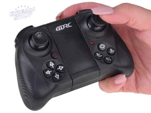 Zdalnie sterowany DRON Quadkopter z kamerką 2w1 Lata + jeździ RC0725 PO