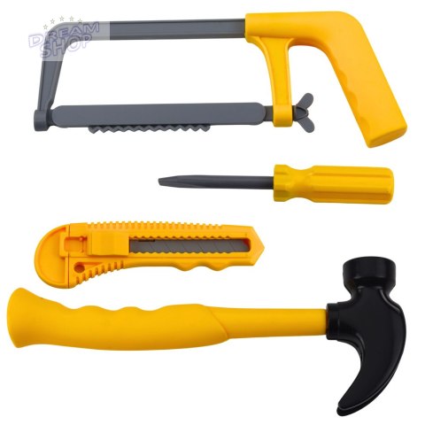 Zestaw Majsterkowicza Wiertarko-Wkrętarka Narzędzia Światła Dźwięki Walizka