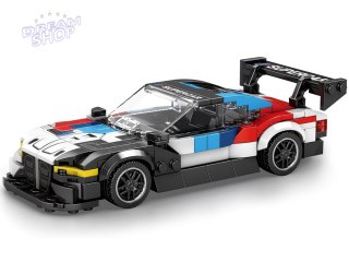 Klocki techniczne Superauto WYŚCIGOWE malowanie, spojler 363-ele ZA5780